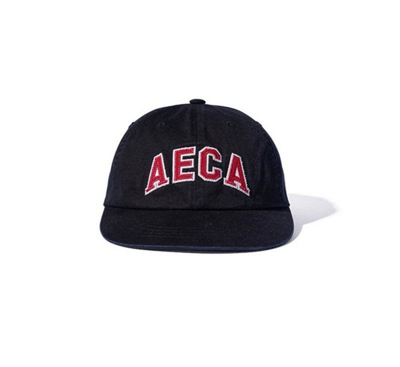 AECA College Flat Brim Cap平檐帽 - 帽子 - 其他材质 黑色