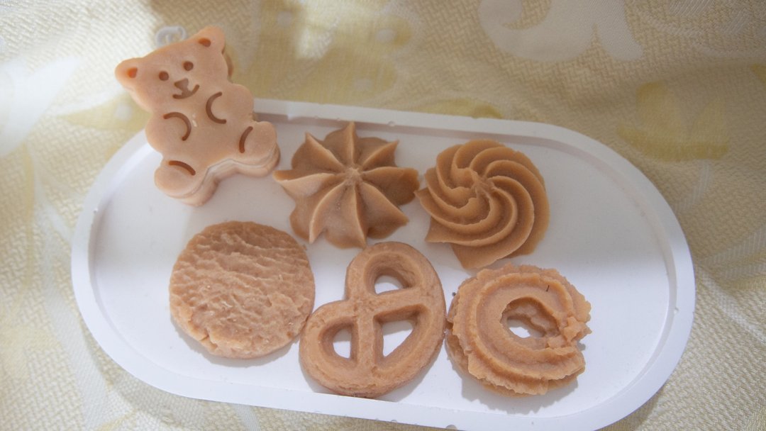 饼干蜡烛_仿曲奇蜡烛 - 香薰/精油/线香 - 蜡 多色