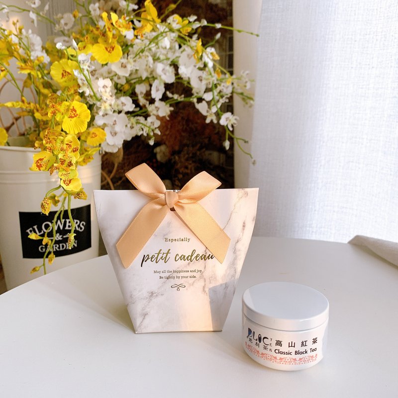 小礼物 阿里山高山蜜香红茶小茶罐 - 茶 - 新鲜食材 白色