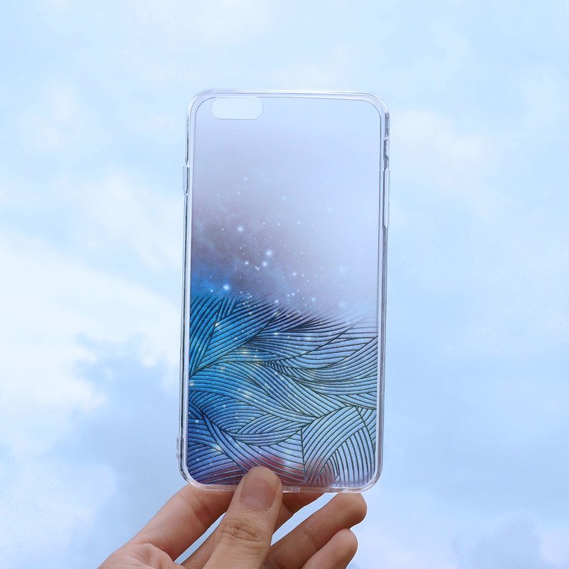 蓝色小宇宙浮雕空压壳-iPhone/三星,HTC.OPPO.ASUS/手机壳 - 手机壳/手机套 - 塑料 蓝色