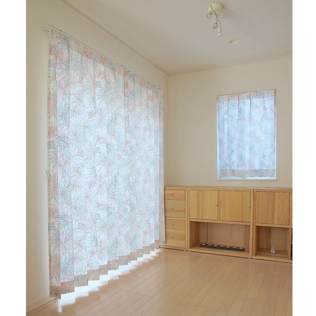 【Custom made】Curtains : Hanabi (Pink) - 其他 - 棉 粉红色