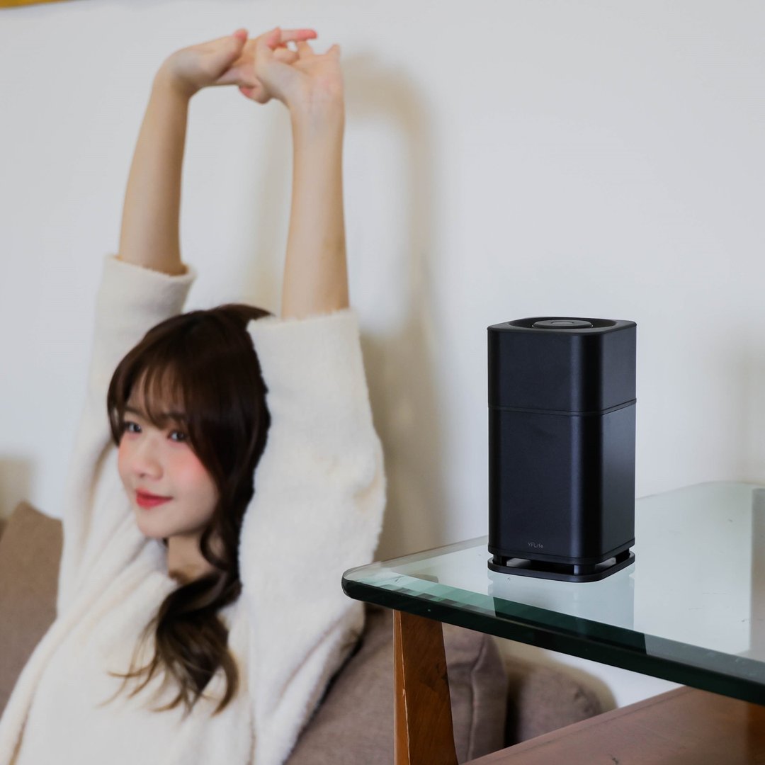 AIR6 Plus 光触媒空气净化器 0耗材 99.9%抑菌除臭 净化10坪(2色) - 其他小家电 - 其他金属 银色