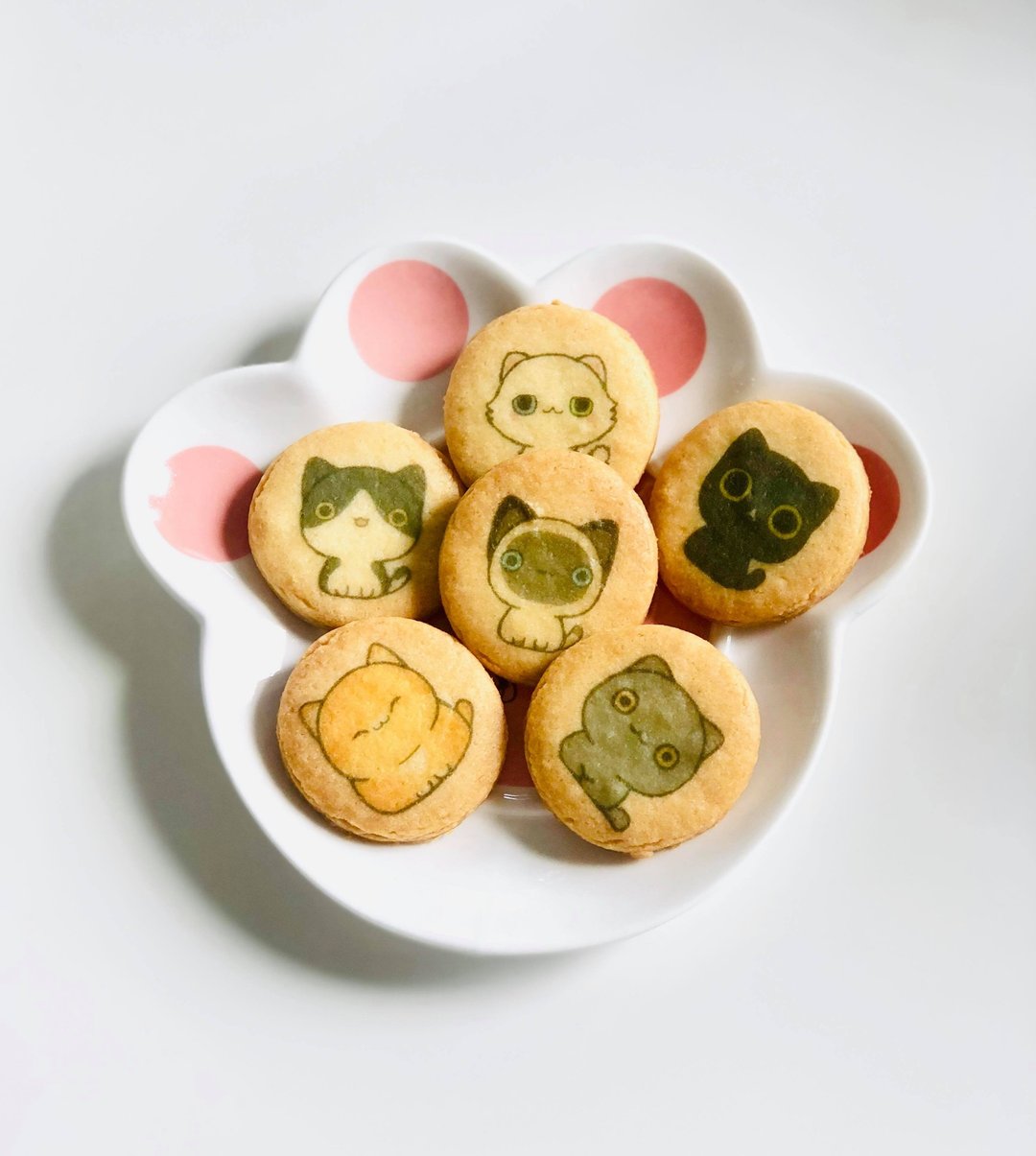 超可爱萌喵喵裸饼干 - 手工饼干 - 新鲜食材 