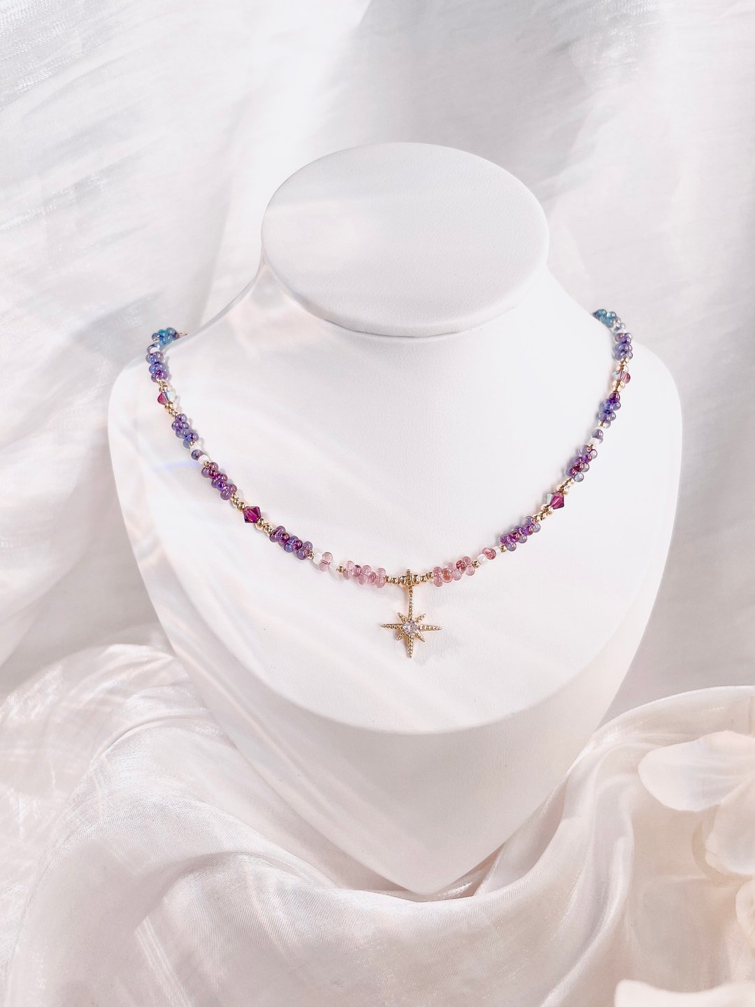 PRISM RAINBOW CHOKER - 项链 - 水晶 