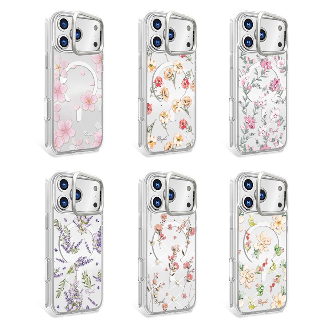 apbs iPhone 17/16系列 军规防摔隐形立架磁吸手机壳-多图可选1 - 手机壳/手机套 - 其他材质 多色
