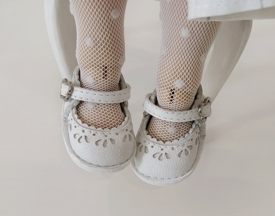 Dumpling Meadow doll shoes, Meadow doll 28 cm shoes - 玩偶/公仔 - 真皮 粉红色