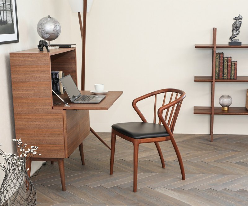 旭川家具 匠工艺 yamanami YC5 椅子 - 椅子/沙发 - 木头 咖啡色