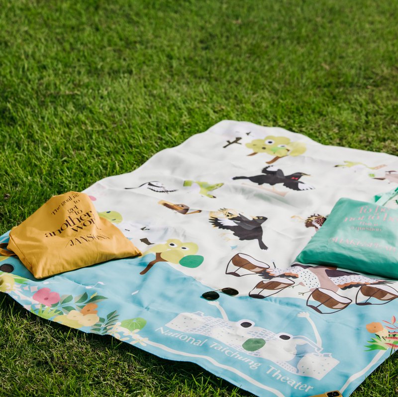 森林剧会野餐垫2021版 - 地垫/地毯 - 聚酯纤维 