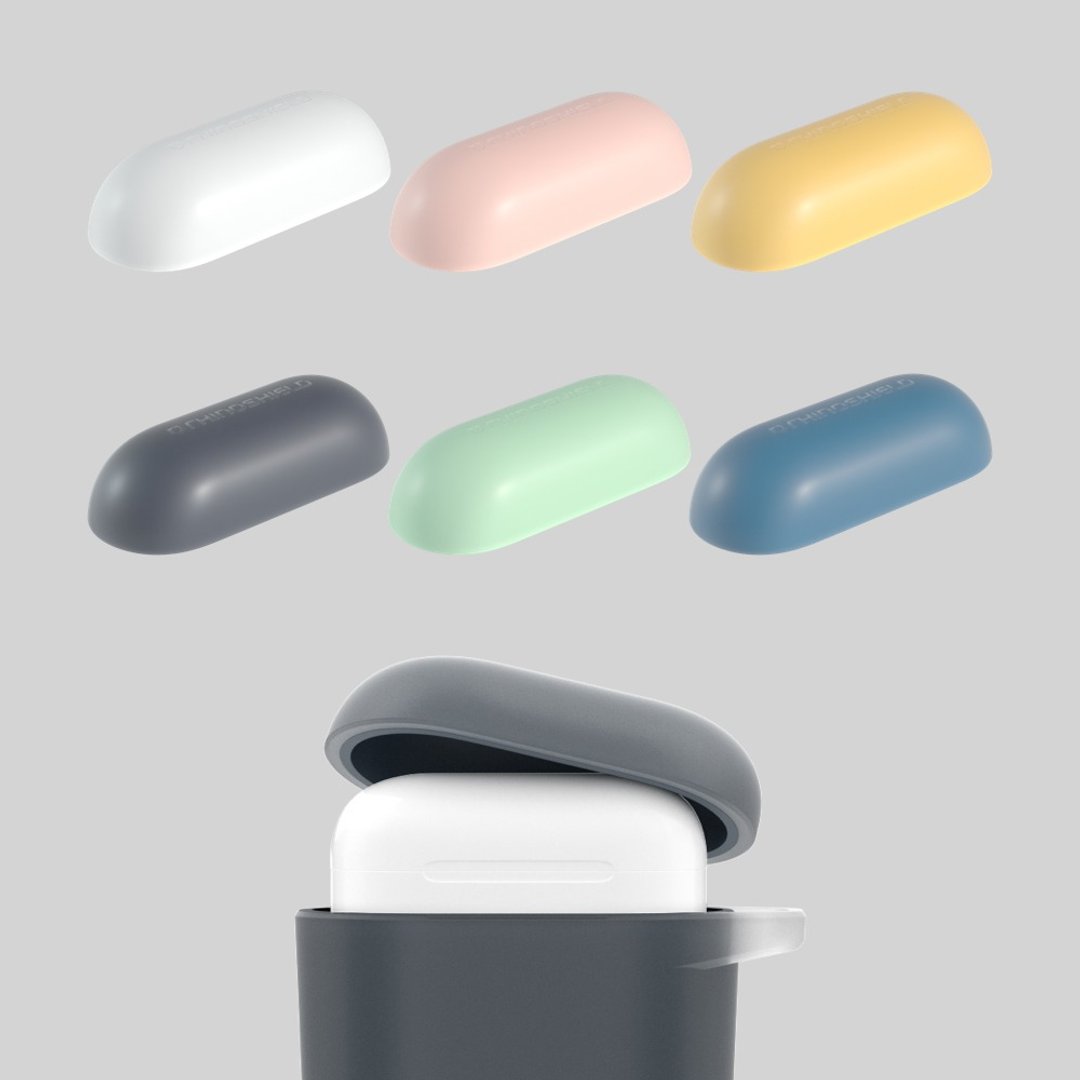 Airpods Pro/第2代/第1代 防摔保护套上盖* - 耳机收纳 - 塑料 多色