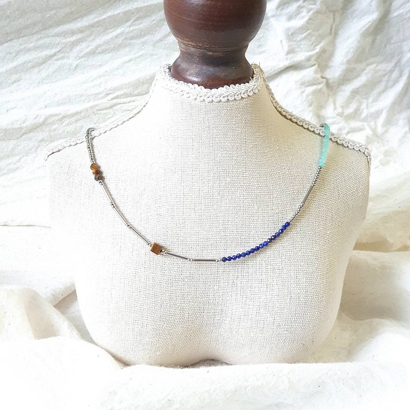 微蓝 | 项链  – 水晶/钛钢饰品 - 项链 - 水晶 