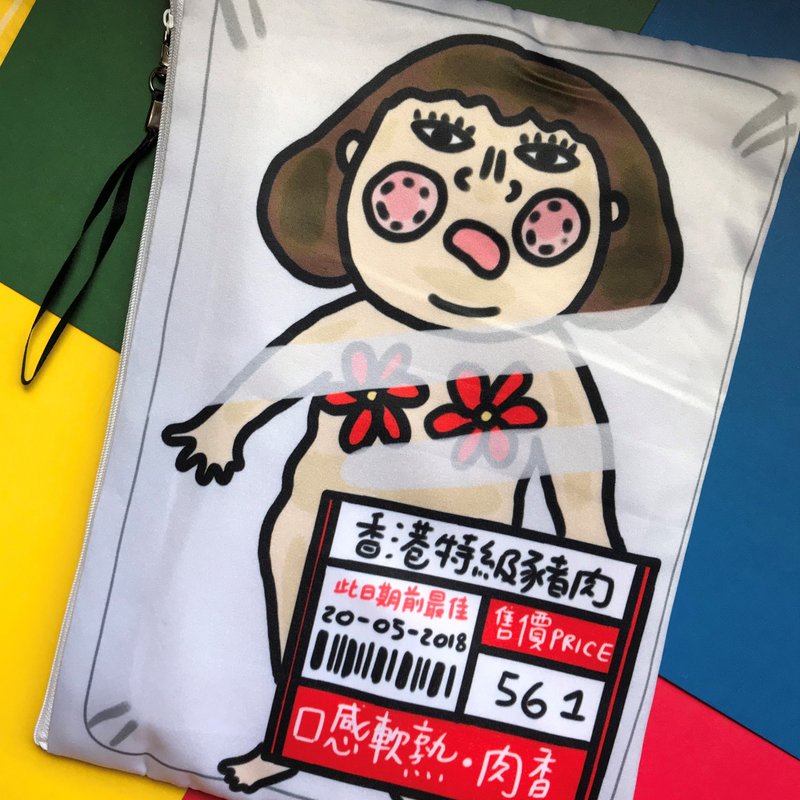肥妹冻肉包装。A4size文件袋 - 手提包/手提袋 - 其他材质 