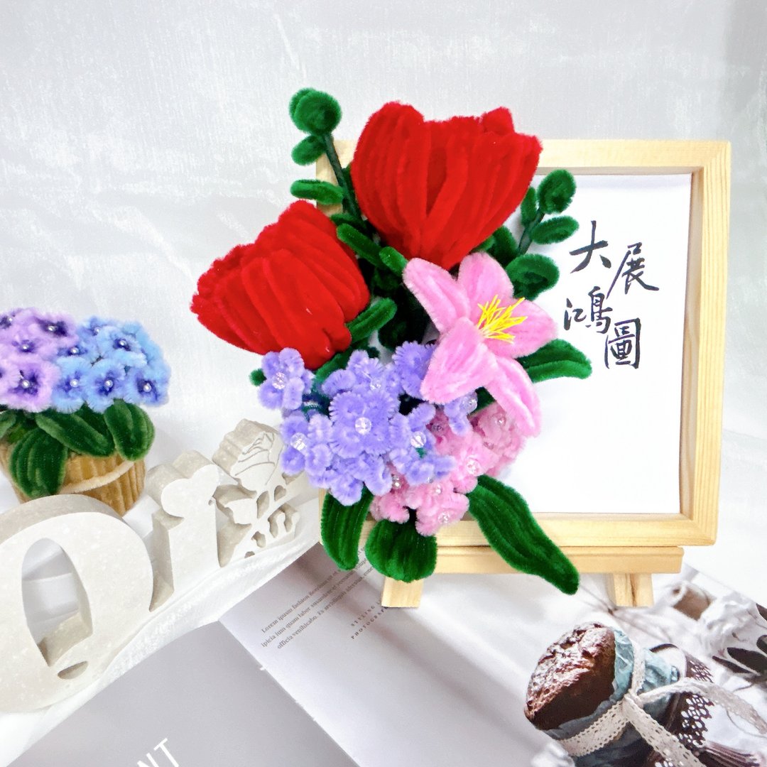 【手工订制】花礼【美好生活】综合花束 - 摆饰 - 其他材质 