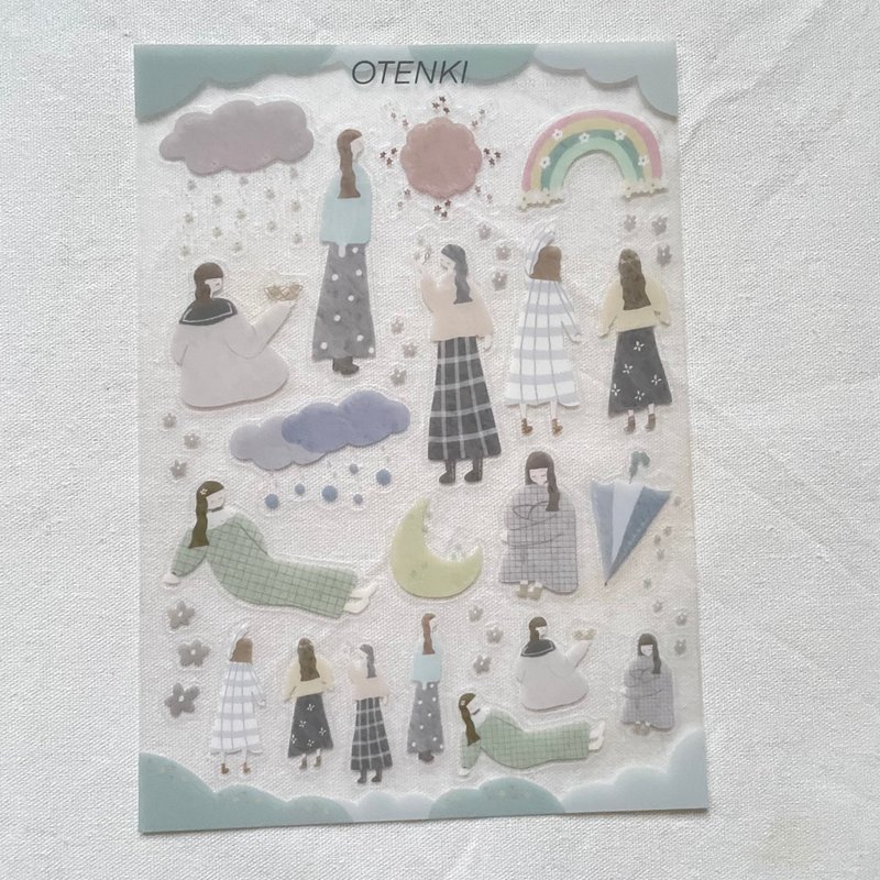 天气 PET 贴纸 - 贴纸 - 其他材质 透明