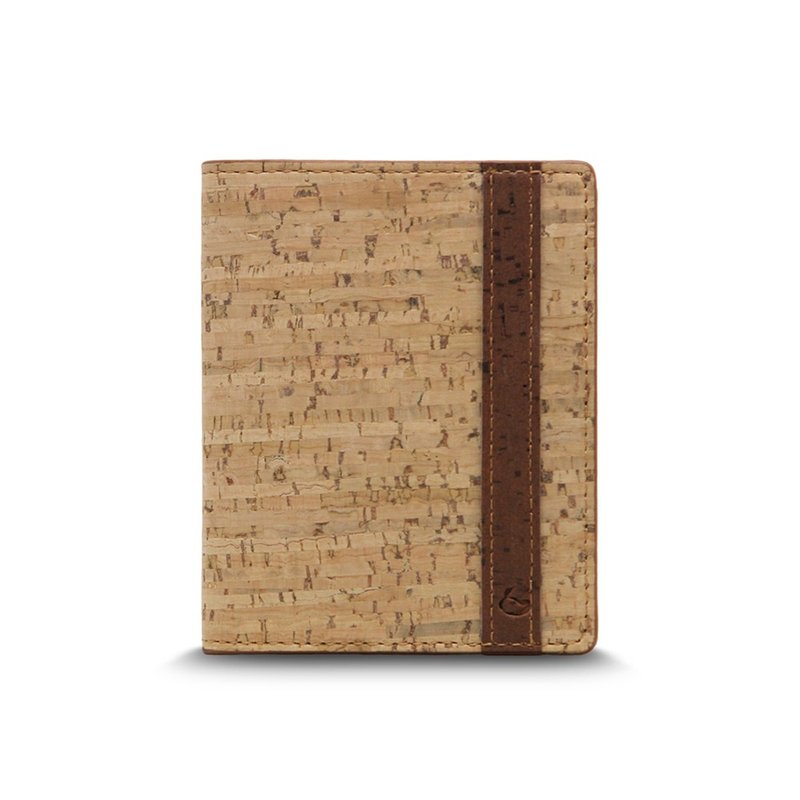 CORCO 轻薄软木短夹 - 原棕色 - 皮夹/钱包 - 防水材质 卡其色