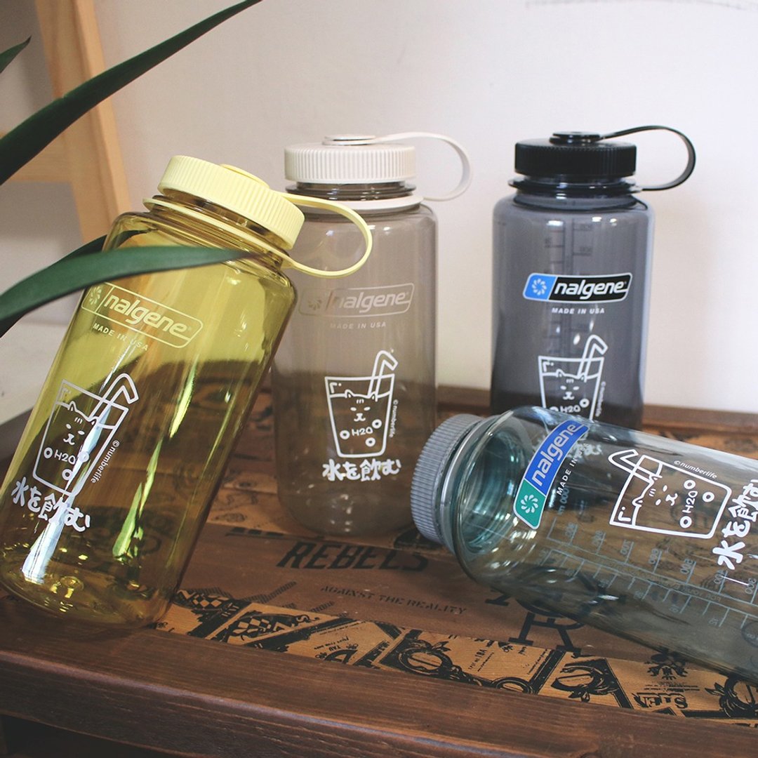 新色登场 Nalgene联名 猫株式会社 宽口水壶 水樽 水瓶 - 水瓶/水壶 - 塑料 多色