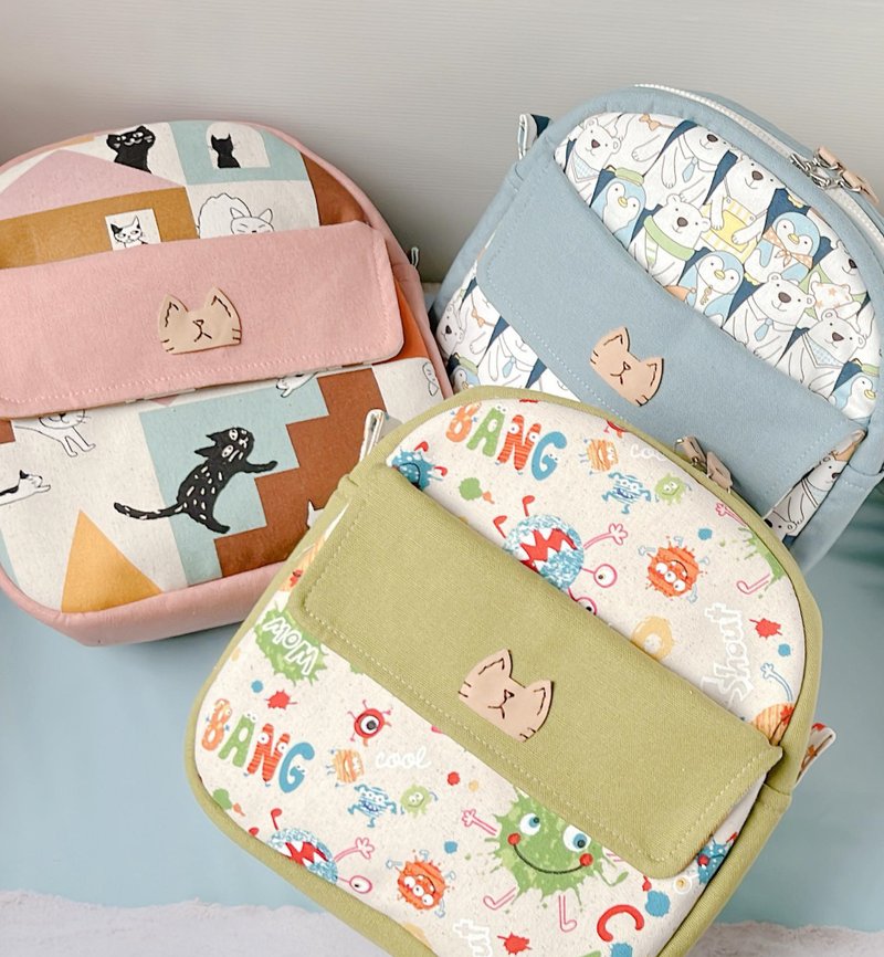 亲子旅游/羽量级小朋友后背包/3款 - 背包/袋子 - 棉．麻 