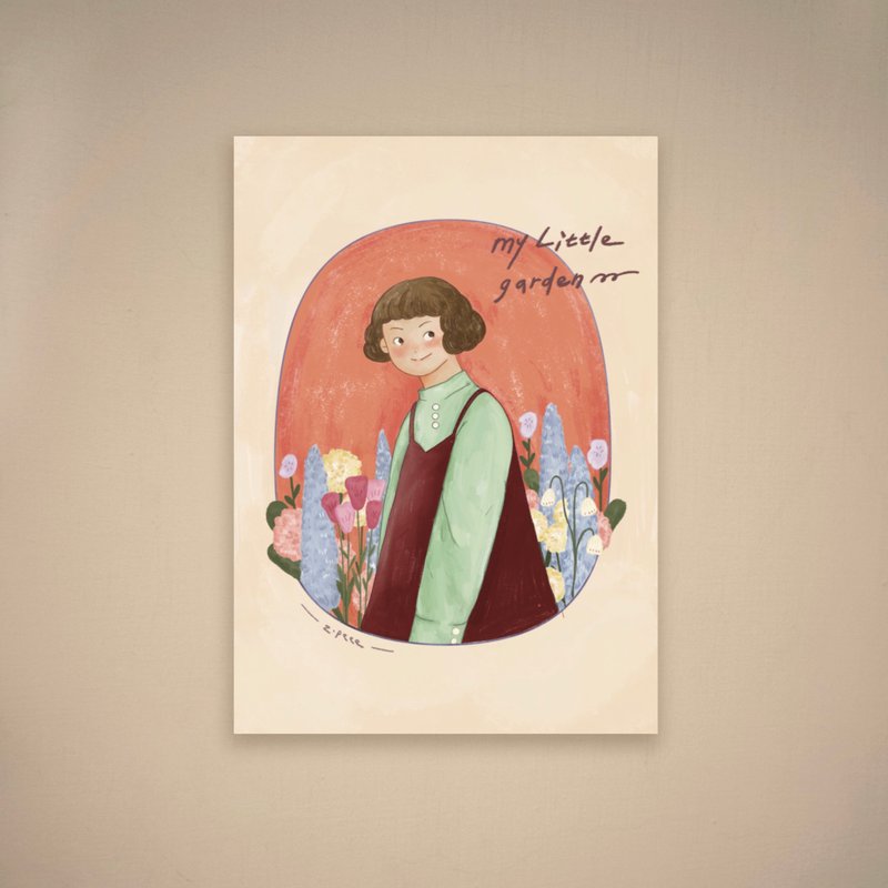 my little garden | 明信片 - 卡片/明信片 - 纸 多色