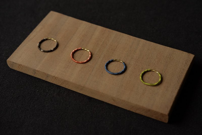 螺旋戒指 ~ 日本线材 | 永续饰物 - 戒指 - 铜/黄铜 