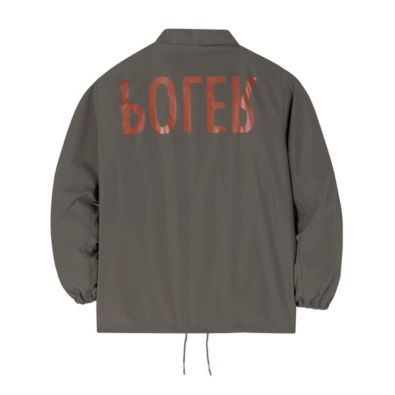 POLER RAMSAY JACKET 防风外套 / 深灰色 - 男装外套 - 其他材质 灰色