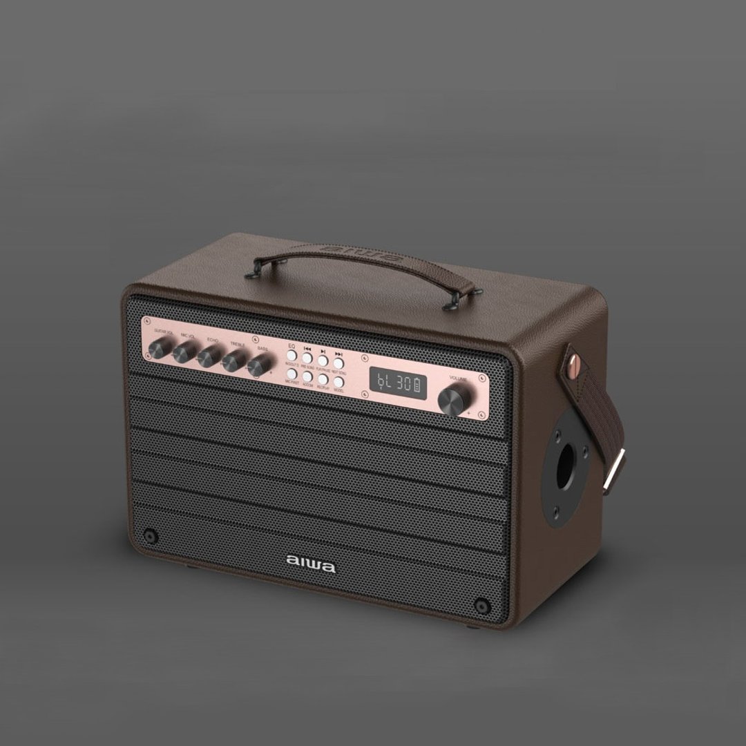 【AIWA】 爱华 蓝牙喇叭 MI-X440 Enigma Beta - 扩音器/喇叭 - 其他材质 咖啡色