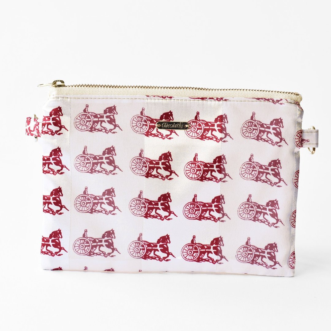 MERRY POUCH (S) 和风图案 / 欢乐手拿包 - 化妆包/杂物包 - 其他材质 