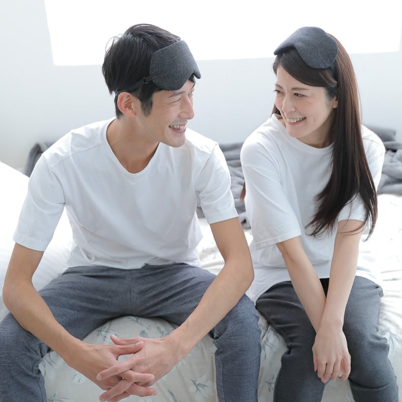 日本眼罩 | Denim black | 有附收纳袋 | 生日礼物 | 助眠 | 遮 - 其他 - 棉．麻 黑色