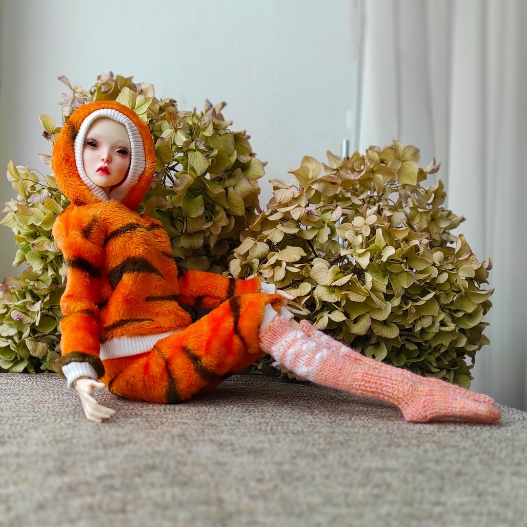 bjd 娃娃的服装。 Popovy Sisters 娃娃的鞋子和连衣裙。 - 玩具/玩偶 - 其他材质 