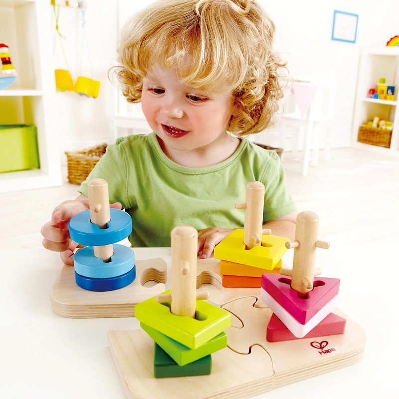 【德国Hape】几何分类拼图 - 玩具/玩偶 - 其他材质 多色