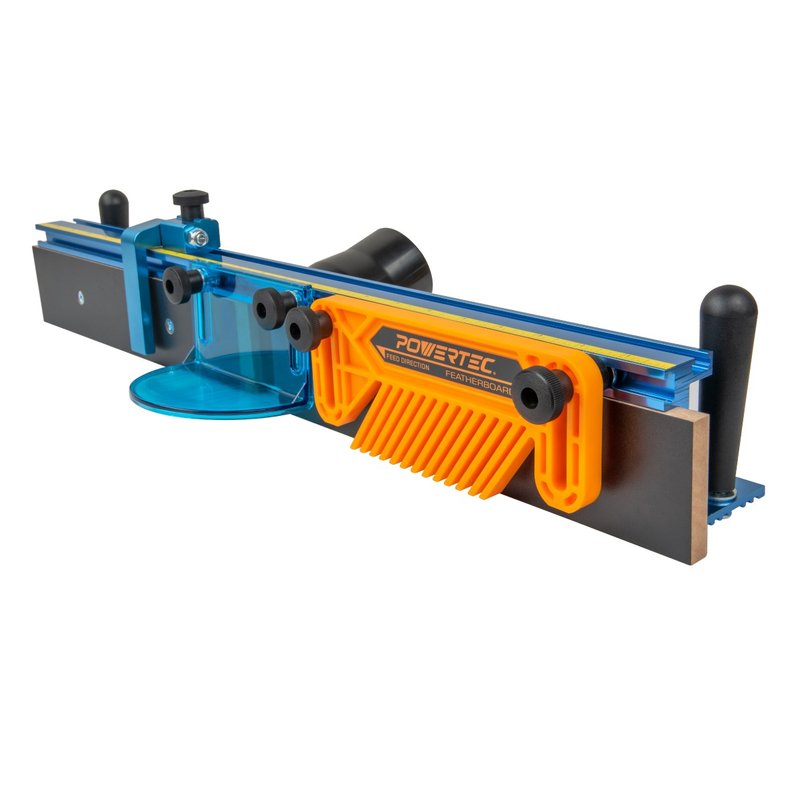 【美国】POWERTEC 精准路达桌平行挡板 附集尘口 修边机 雕刻机 - 其他 - 其他材质 