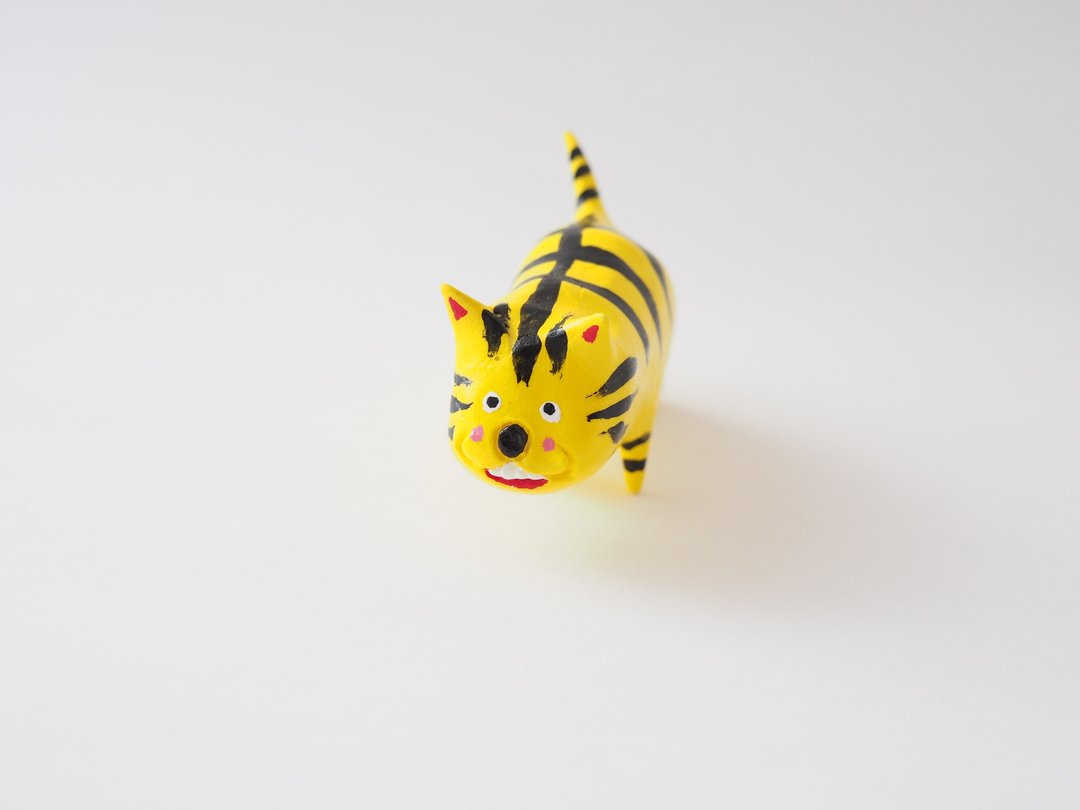 Tiger cat - 玩偶/公仔 - 粘土 