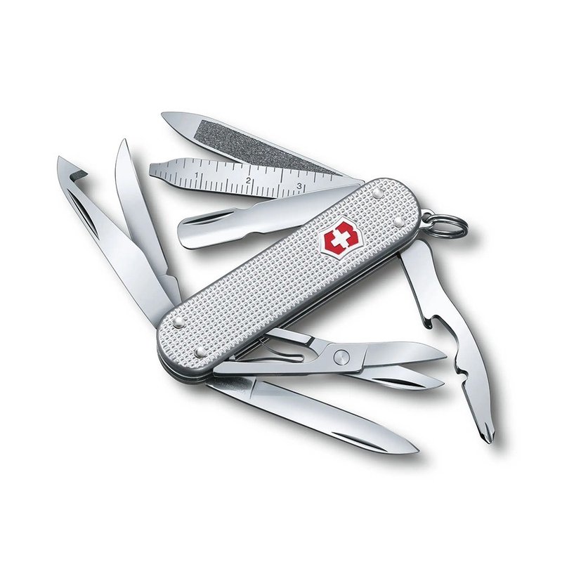 VICTORINOX 瑞士维氏 瑞士刀 14用 58mm 铝合金银 0.6381.26 - 露营用品 - 不锈钢 银色