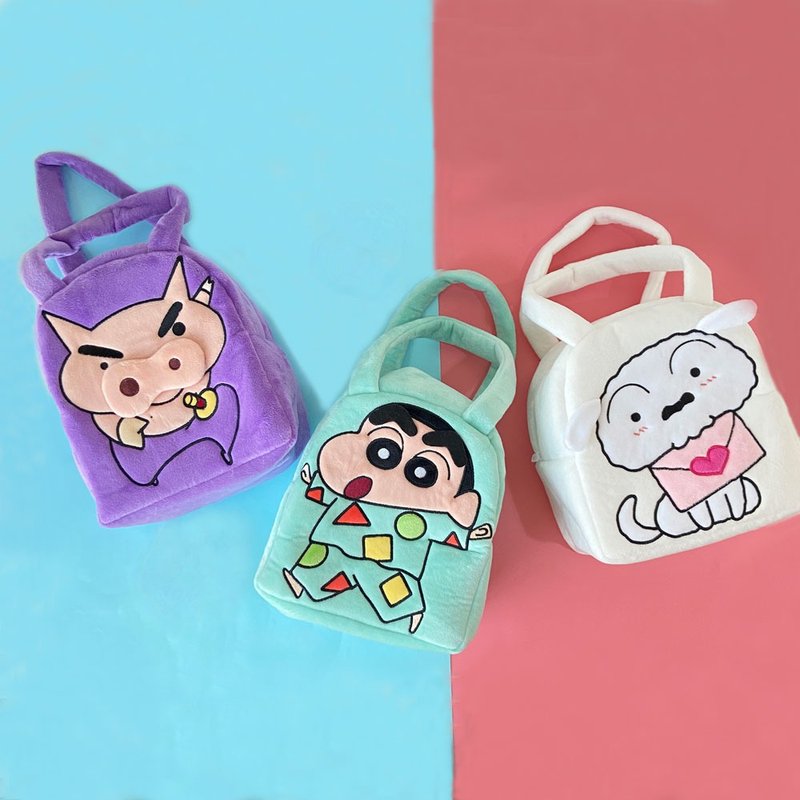 蜡笔小新  造型手提袋  便当袋 随身包 手提包 - 手提包/手提袋 - 其他材质 