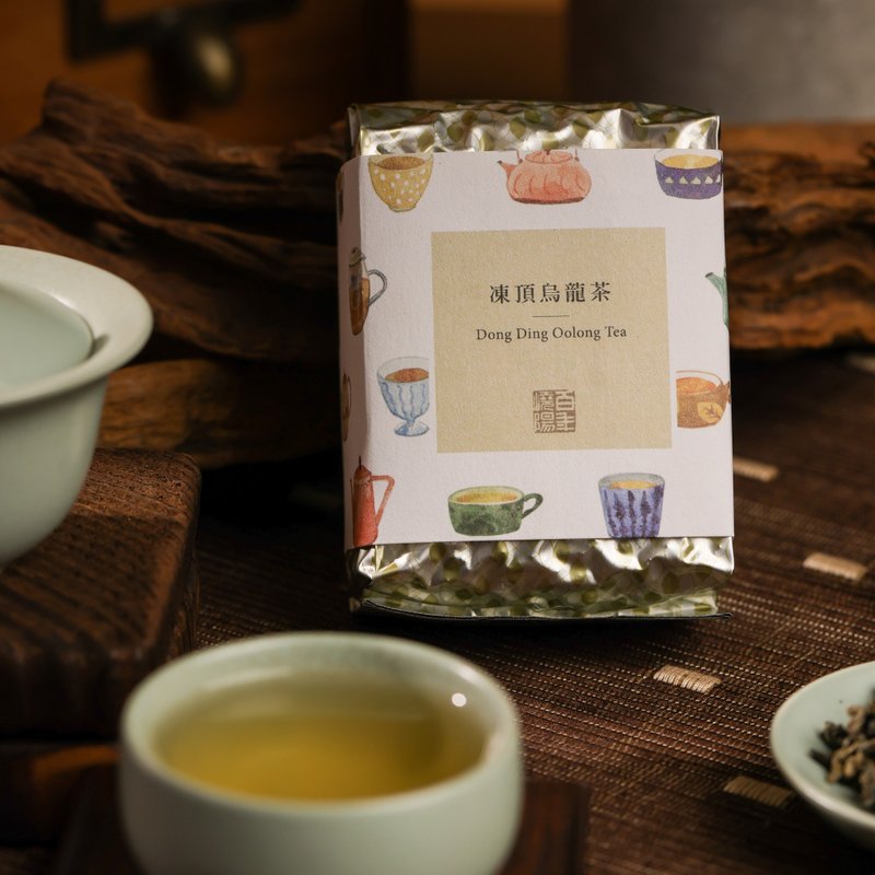 冻顶乌龙茶 散茶 茶叶 (100克入) 经济铝包 - 茶 - 新鲜食材 