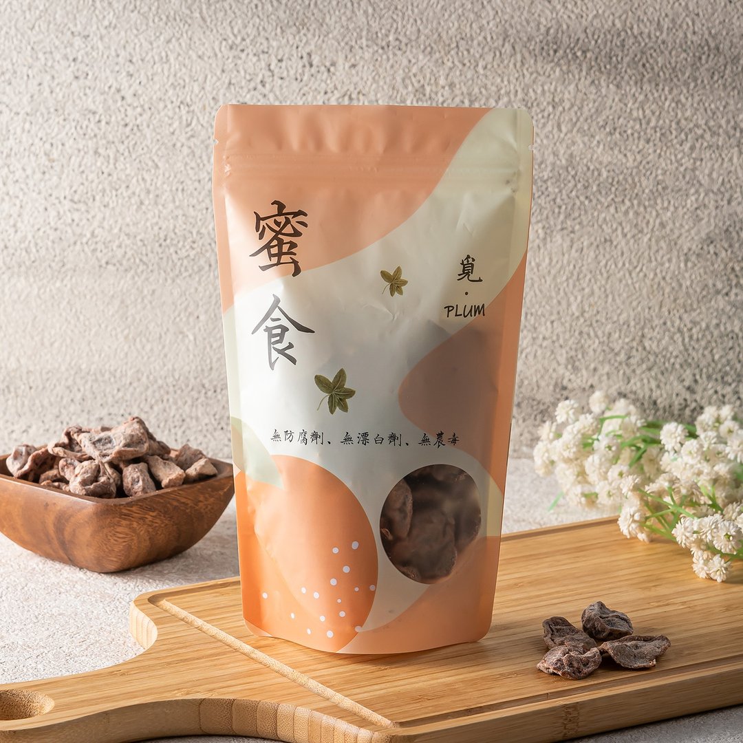 觅食趣【茶粒茶】话梅(75g) 无防腐剂 无人工香精 纯天然 - 零食/点心 - 新鲜食材 橘色