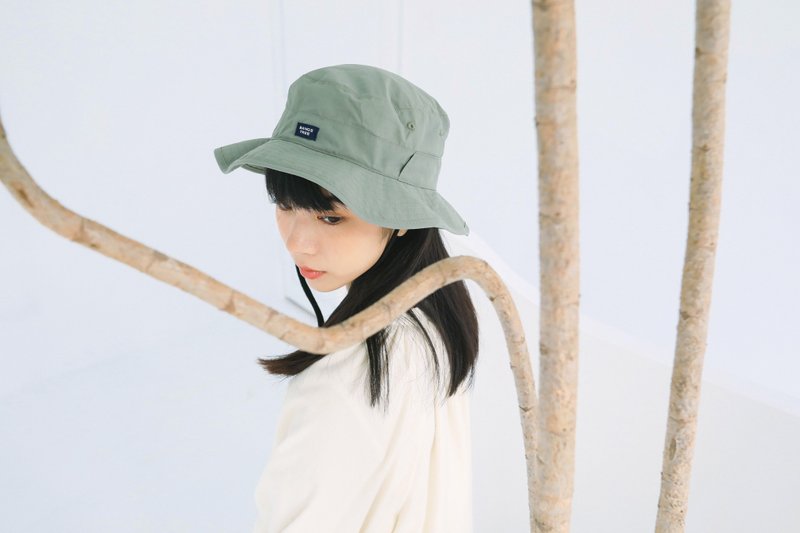 【补货到】BANGS - 尼龙出游帽 现货 - 帽子 - 尼龙 绿色