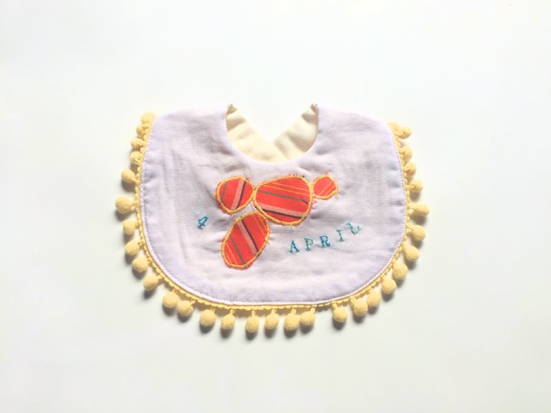 April Baby Bib - 围嘴/口水巾 - 棉．麻 多色