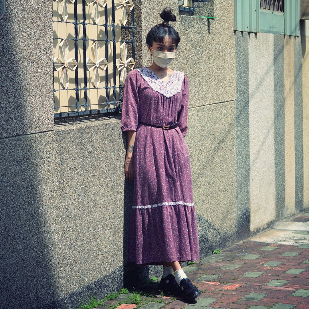 野蒲  |  欧风古着洋服 - 洋装/连衣裙 - 其他材质 