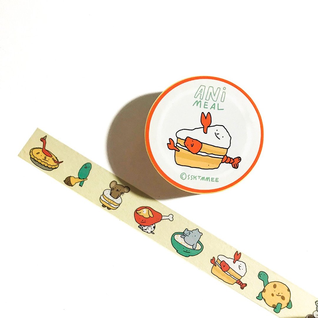 Animeal Masking tape - 纸胶带 - 其他材质 