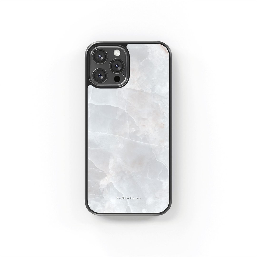 环保 再生材料 iPhone 三合一防摔手机壳 灰色大理石纹 - 手机壳/手机套 - 环保材料 灰色