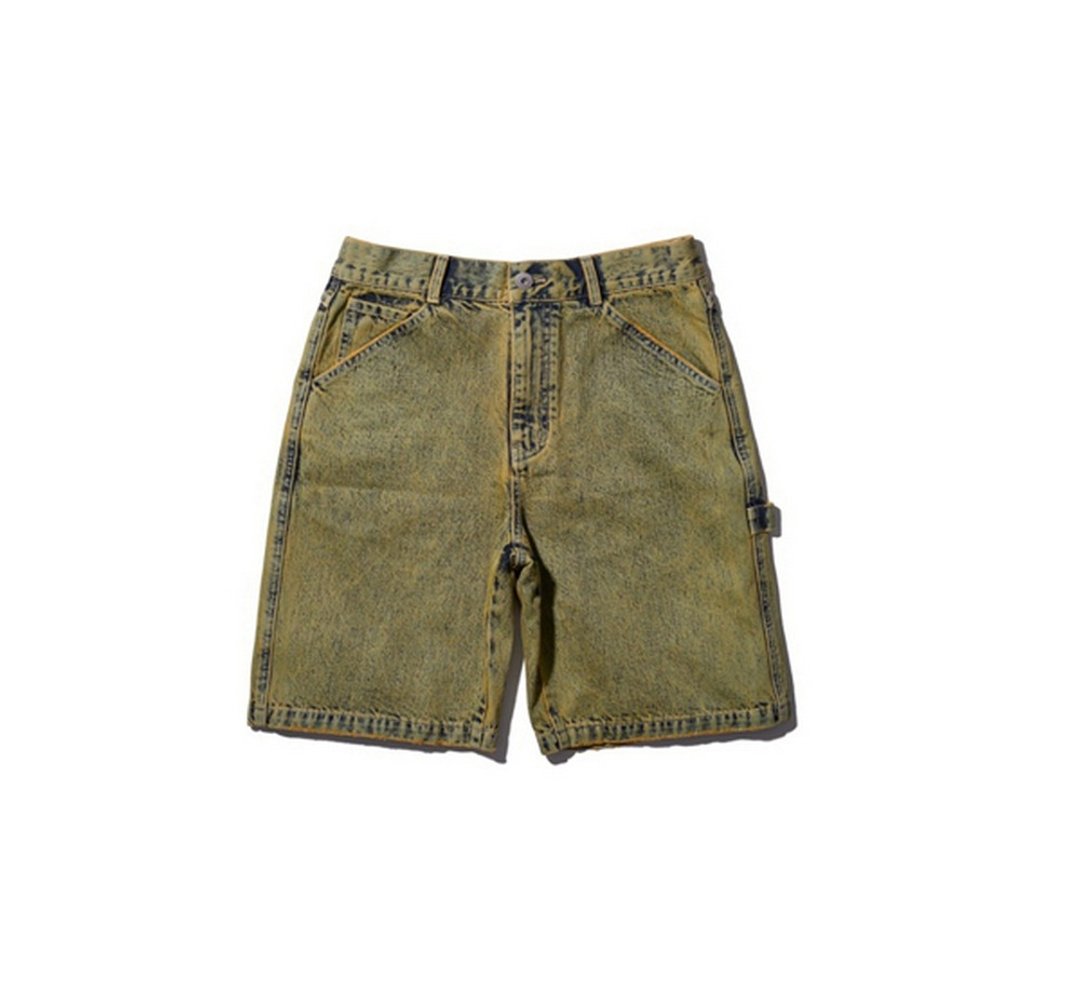 AECA Pigment Dyed Denim Shorts异色颜料染水洗单宁短裤 - 男士短裤 - 其他材质 多色