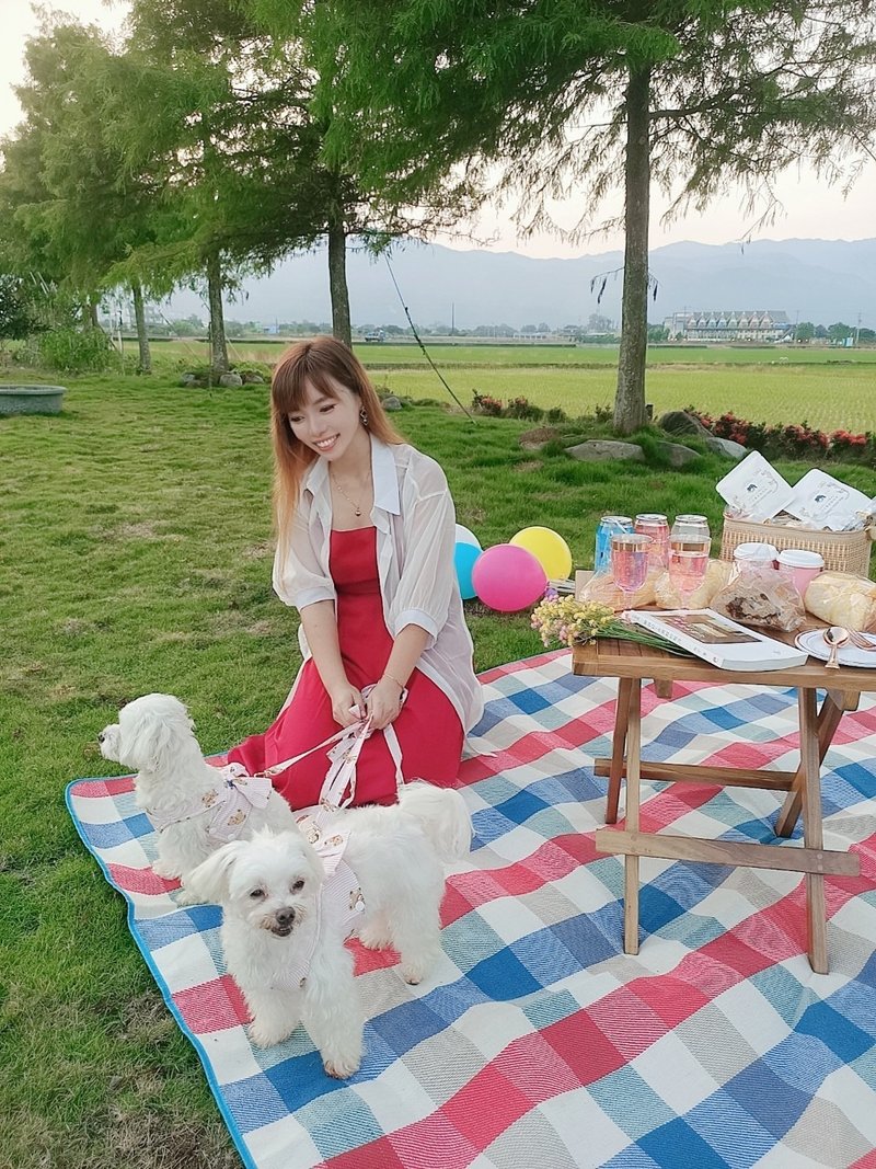 【柚木折叠方桌】实木折叠桌 野餐 露营 - 餐桌/书桌 - 木头 卡其色