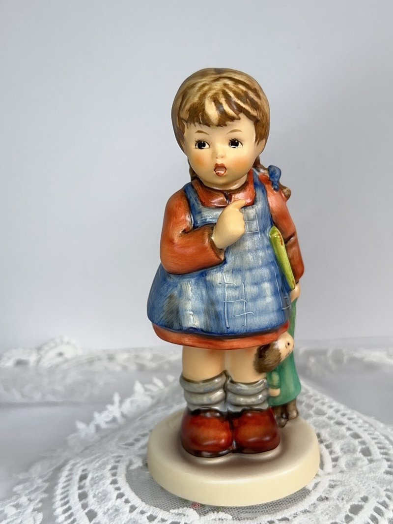 德国顶级瓷偶Hummel喜姆中古陶瓷收藏娃娃摆件一等 - 玩偶/公仔 - 瓷 
