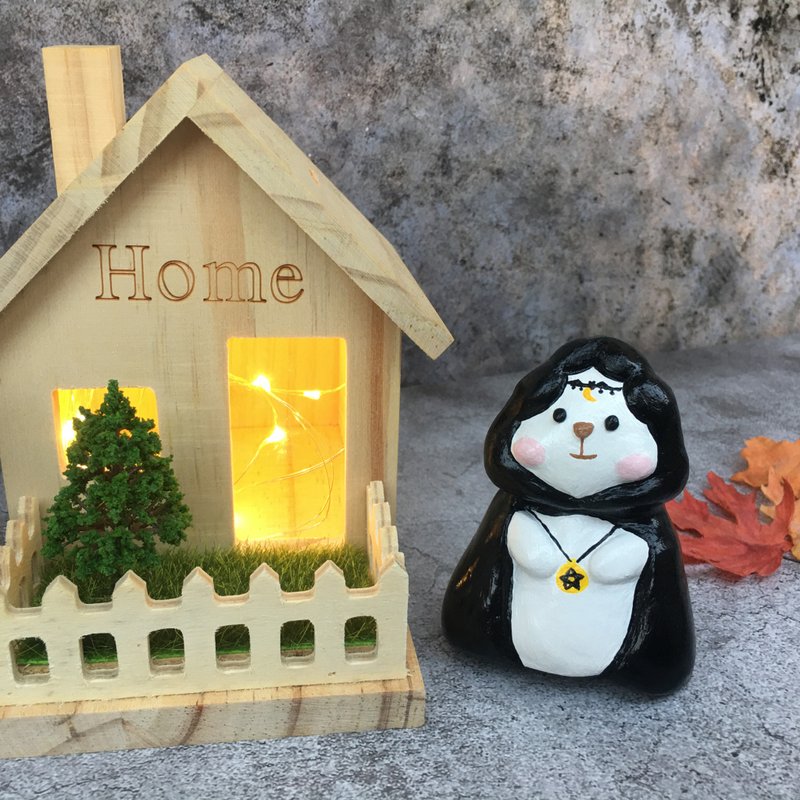 Eudora House 原创角色 米林猫 、宾滴狗 万圣节 diy 公仔、灯 - 其他 - 其他材质 