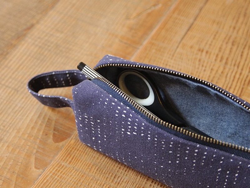 小笔袋 | 抿青 - 铅笔盒/笔袋 - 棉．麻 