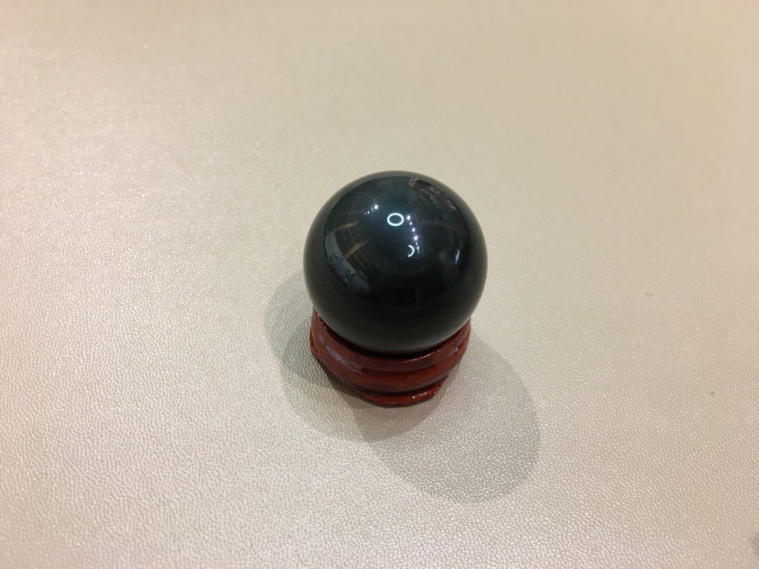黑曜石球 30-31mm - 辟邪和防小人 - 摆饰 - 水晶 