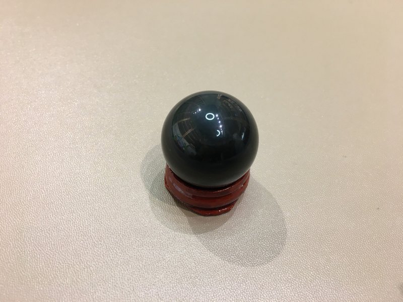 黑曜石球 30-31mm - 辟邪和防小人 - 摆饰 - 水晶 