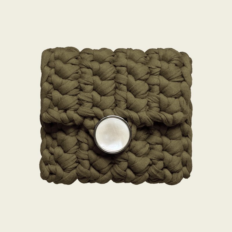 ontheblue 纽带保护壳_卡其色 - 皮夹/钱包 - 棉．麻 