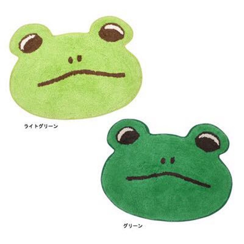 【热门预购】憨厚的青蛙造型 (两色) 62421264 - 地垫/地毯 - 棉 