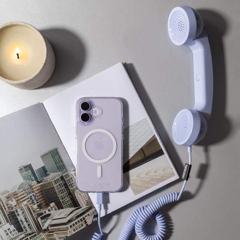 Native Union | POP PHONE 复古话筒 - 丁香紫 - 数码小物 - 环保材料 紫色