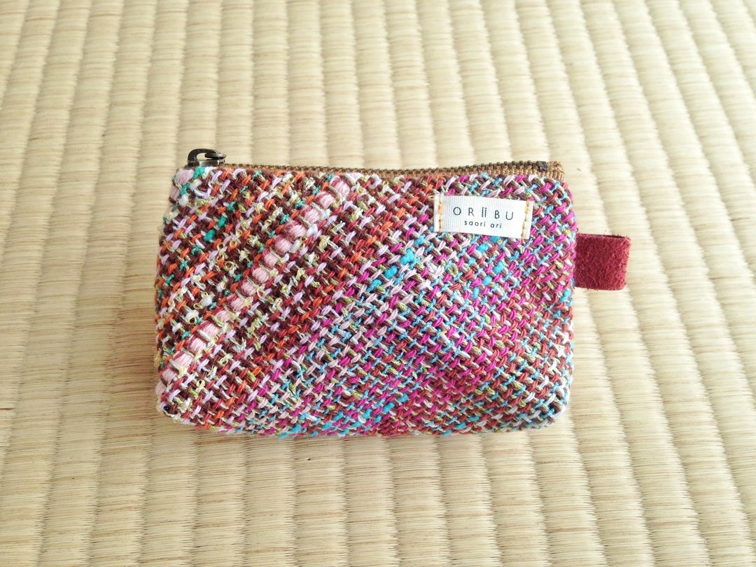 Gusseted coin case E - 零钱包 - 棉 多色